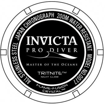 Relógio invicta Pro Diver 0077 Original