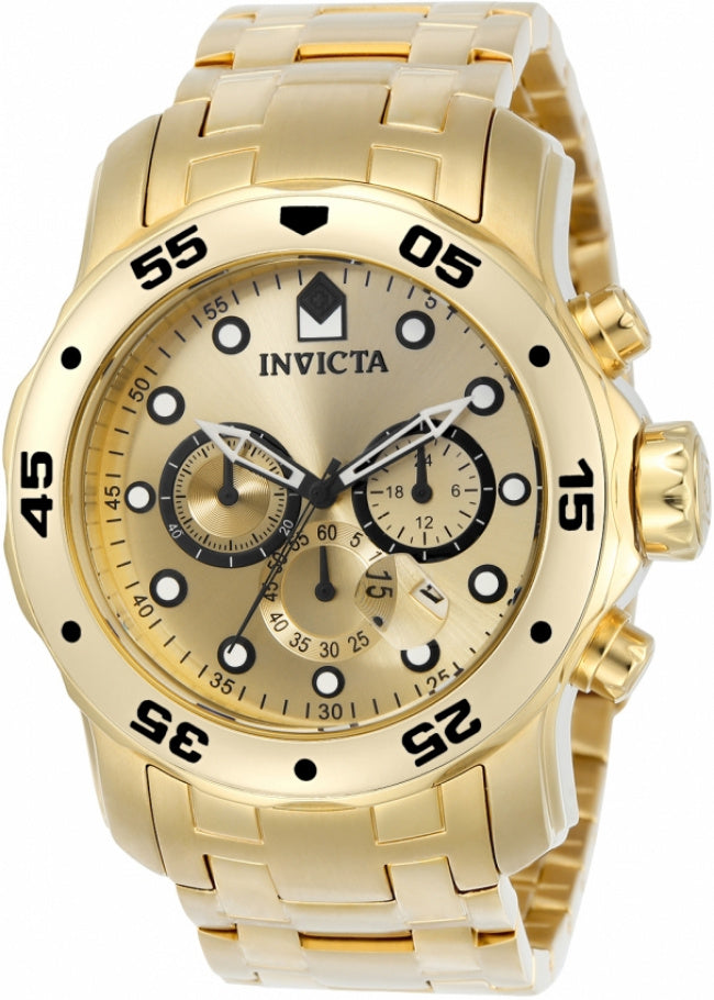 Relógio invicta Pro Diver 0074 Original Dourado