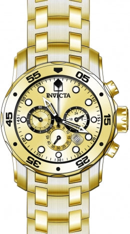 Relógio invicta Pro Diver 0074 Original Dourado